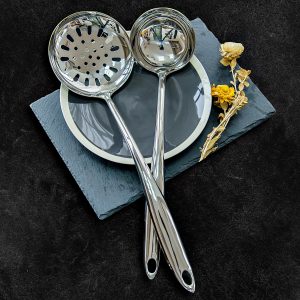 Combo muỗng lẩu DandiHome lớn inox 304