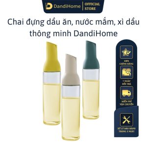 chai dầu ăn nước mắm dandihome nắp inox 304 thủy tinh cao cấp (1)