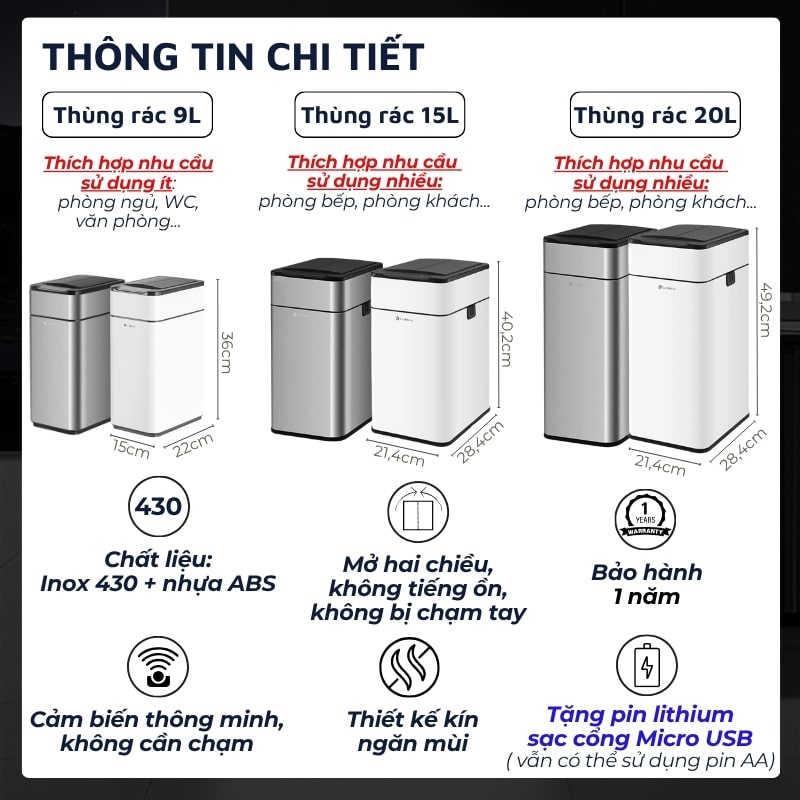 thung-rac-thong-minh-dandihome-inox-cam-bien-dong-mo-tu-dong (1)-min